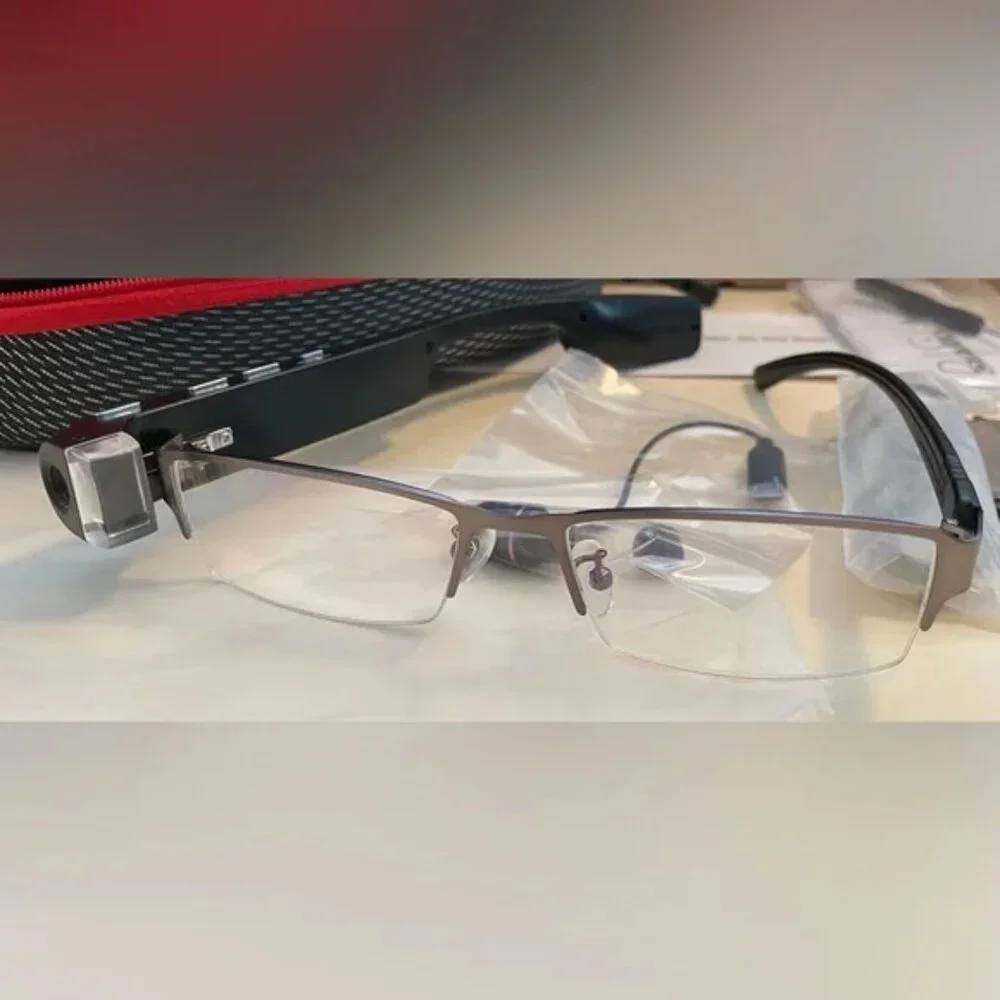 DigiOptix 1080P HD CAMERA BLUETOOTH EYE GLASSES Spy MOTUS SMART 16GB 12 MP NEW